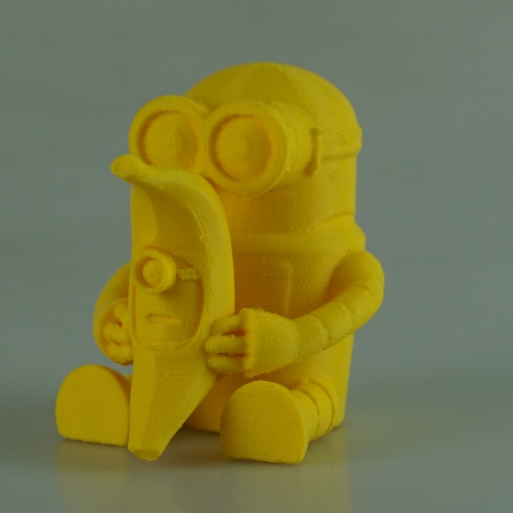 bébé bob minion robot fan art 3D print model - Mito3D