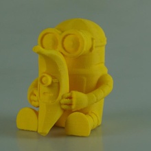 bebê bob minion robô fan art 3d print model - Mito3D