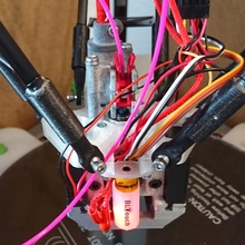 hotend efector Kossel delta impresora bl toque picante ágil construir 3d 3d print model - Mito3D