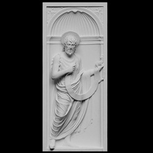 john baptist scan sculpture marble renaissance high-relief artec john-the-baptist openglam artec-eva smk-open andrea-bregno 3d print model - Mito3D