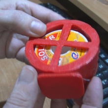 lehim biriktirmek Kulp destek makara Lehimler alet çantası portörü tutucu 3d print model - Mito3D