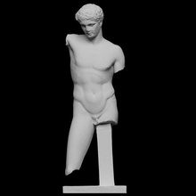 statue young athlete westmacott scan sculpture boy nude youth plaster polykleitos fragment artec ephebe british-museum openglam artec-eva smk-open 3d print model - Mito3D