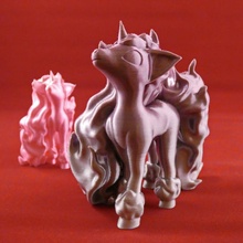 galarian ponyta giocattoli Giochi animale creatura carina giochi Pokemon cavallo tavolozza supportoFree fan art pony multicolore multimateriale mmu 3d print model - Mito3D