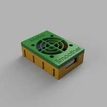 motor suave opcional ventilador anexo caso bainha tampa predador qualidade anycubic 3d print model - Mito3D