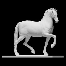 ilerleme hızı at taramak hayvan heykel bronz Hollanda memeli Artec cc0 Openglam artec eva Drottingholm donmak 3d print model - Mito3D