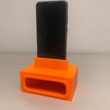 phone horn amplifier music 3d print model - Mito3D