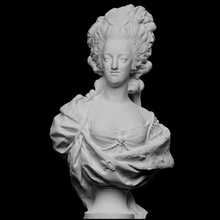 Porträt Marie Antoinette 1755 93 Scan Königin Statue Frauen Frankreich Revolution artec Openglam smk open Arteceva 3d print model - Mito3D