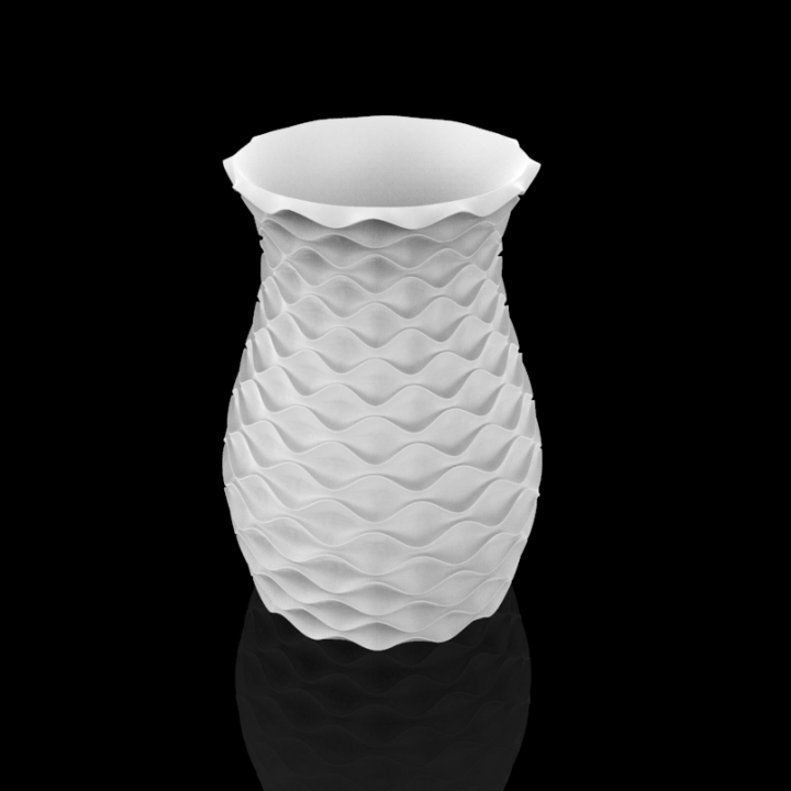 vase romanze 3D print model - Mito3D