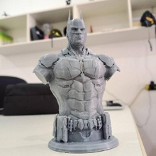 Arkham Ritter Büste Ventilator Kunst Batman platzen 3d print model - Mito3D