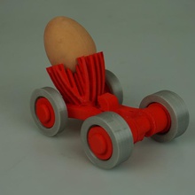 fast egg delivery & garden car 3d print model - Mito3D