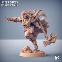 morgana ascended - fighters guild hero fan art dragons dungeons female fighter human miniatures warrior wings miniature tabletop minis wargame paladin dnd pathfinder artisan 3d print model - Mito3D