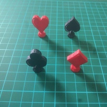 card symbol ravensburger design competition diamond heart club spade 3d print model - Mito3D