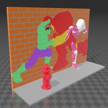 fantasma uomo hulk ferro formica colorwithxyz whasp 3d print model - Mito3D