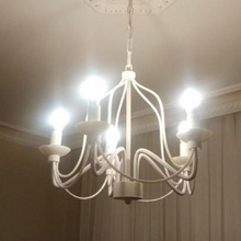 chandelier 3 dekoratif Lamba lambalar tasarım ev 3d print model - Mito3D