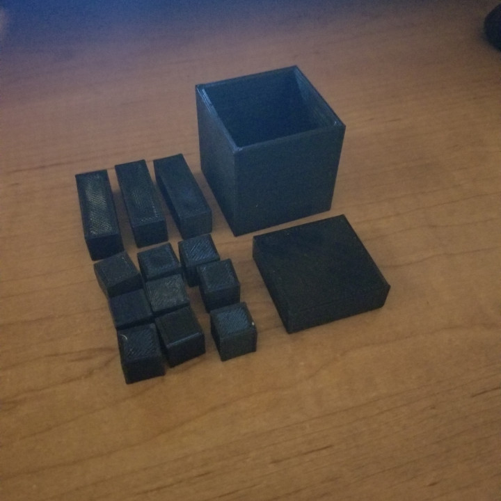 Volumen Lernen Hilfe Schule elementar 3D print model - Mito3D