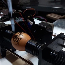 creare eggbot disegna uova robot 3d print model - Mito3D