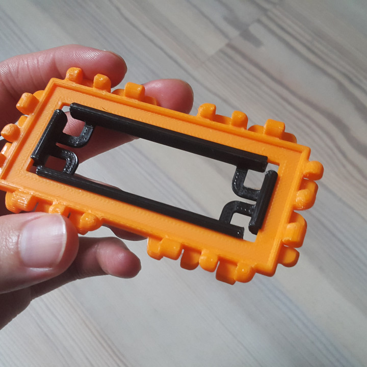 polypanels rectangle doubler 3D print model - Mito3D