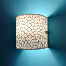 mur lampe veulent voronoi Applique 3d print model - Mito3D
