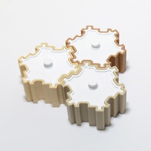 fraktal fayans Kutu Kulp destek Sanat konteyner sıra matematik ofis organizatör tencere Kırtasiye stil masa vazo ekici dekor mozaikleme ev eşyaları 3d print model - Mito3D