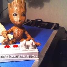 don push button 3d print model - Mito3D