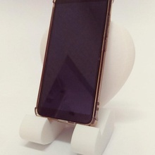 mobile phone stand - heart 3d print model - Mito3D