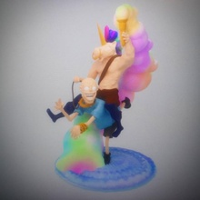 unicorn guiding color xyzprinting colorwithxyz 3d print model - Mito3D