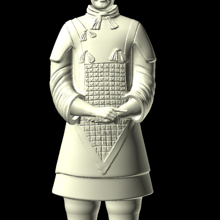 terracotta guerrieri antico Cinese guerriero 3D print model - Mito3D
