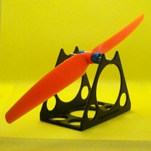 prop balancer stand aircraft airplane model scale 3dprinted abs pla 3dprinting balance rc quad supportfree 3dprintable nosupport propeller petg danosoft 3d print model - Mito3D