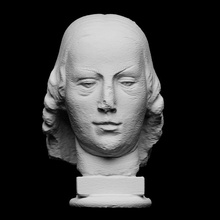 femelle tête fragment statue analyse portrait sculpture calcul femme marbre agnes artec lombardie openglam eva smk open Briosco 3d print model - Mito3D