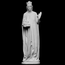 imperatriz cunigunde Luxemburgo Igreja modelo Varredura escultura religião santo full figure artec openglam eva smk open Kunigunde 3d print model - Mito3D