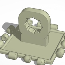 polypanels Clickaloo adaptador brinquedo construção adaptação 3d print model - Mito3D