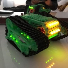 tanque t300 3d oruga muslo arduino juguetes juegos robot Bluetooth 3d print model - Mito3D