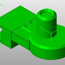 cochin barge hitch connector 3d print model - Mito3D