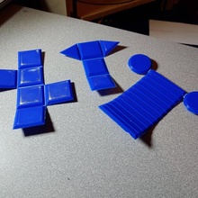 mekansal görselleştirme 3d nesneler 2d Eğitim fizik matematik ilköğretim ee4777 3d print model - Mito3D