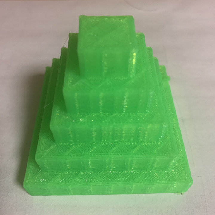 matematiksel piramit 3D print model - Mito3D