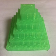 mathematical pyramid 3d print model - Mito3D