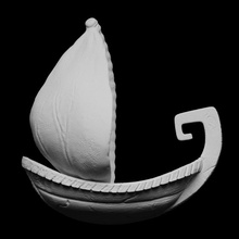 stylised sail boat toys & games 3d print model - Mito3D