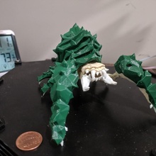 drg glyphid praetorian multimaterial toys & games 3d print model - Mito3D