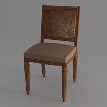 Avrupalı yemek sandalye Sanat klasik mobilya iç mutfak model modern ofis Ayarlamak masa araç benzersiz motif oturma yeri ahşap yaşayan dinning table mobilyalar dining room 3d print model - Mito3D