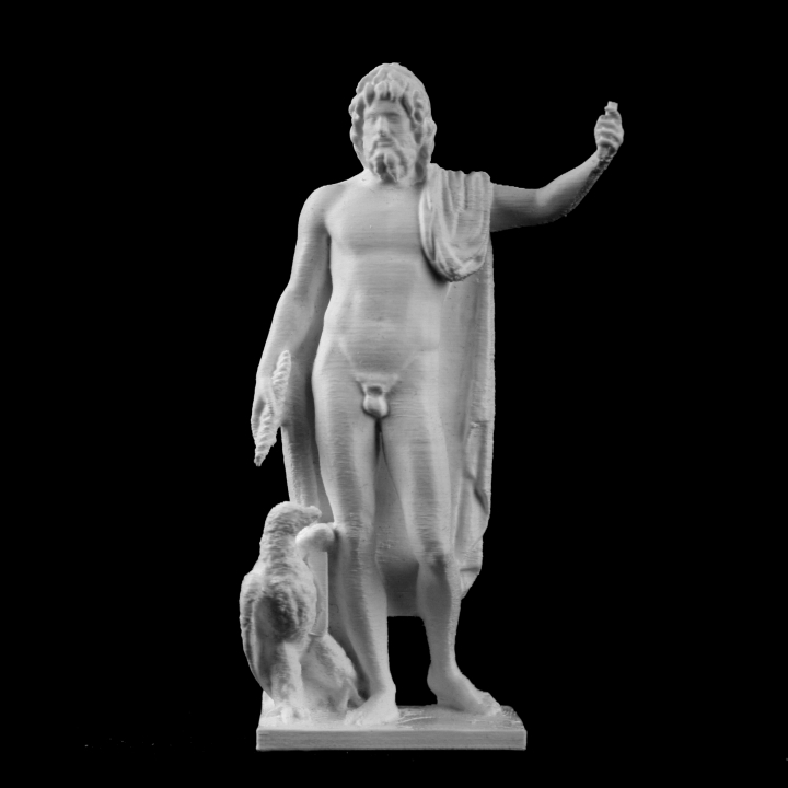 júpiter louvre lens scan 3D print model - Mito3D