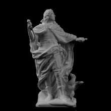 louis xv jupiter louvre paris scan 3d print model - Mito3D