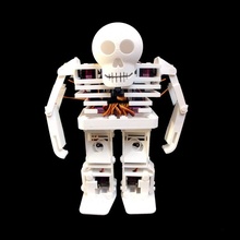 os humanoïde robot jouets Jeux arduino Halloween squelette bipède corps 3d print model - Mito3D