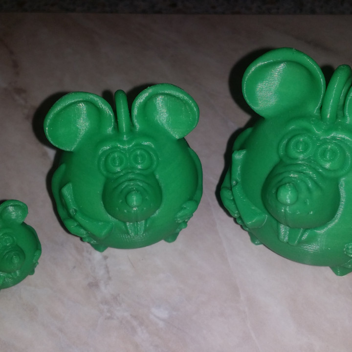 ratón 3D print model - Mito3D