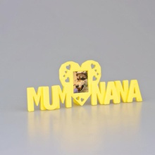 mothers day picture frame & garden 3d print model - Mito3D