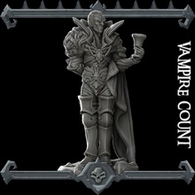 vampire compter table 3d print model - Mito3D