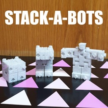 stack bots construção criativo tijolo mecânico 3d print model - Mito3D