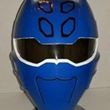 selva furia azul guardabosque casco accesorios cosplay Guardabosques blueranger 3d print model - Mito3D