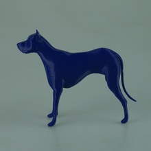 perro fan art animal decoración hermosas criaturas 3d print model - Mito3D