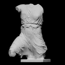 torso donna iris scansione scultura marmo Partenone gesso elgin frammento british museum rimpatrio marbles 3d print model - Mito3D