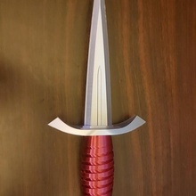 medieval cosplay dagger props & fantasy 3d print model - Mito3D
